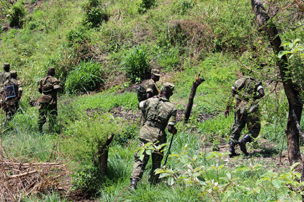 Ugandan troops