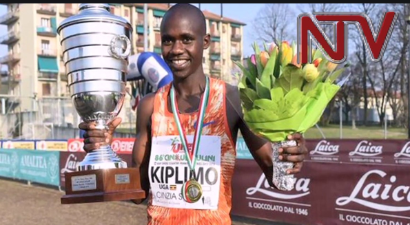 The 19-year-old won Uganda's first ever medal in his debut at the event, clocking a championship record of 58:49.
