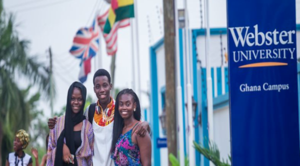 Although not an HBCU in the traditional sense, Webster University Ghana,