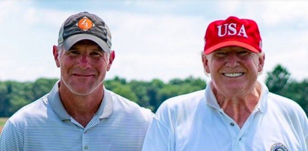 he could have asked Trump directly when they went golfing together weeks before.