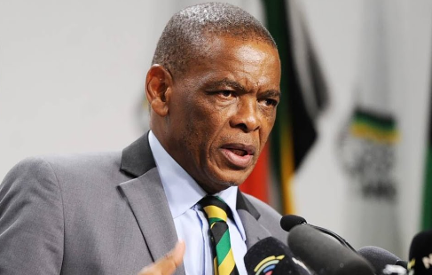 South African prosecutors issued an arrest warrant on Monday for Ace Magashule