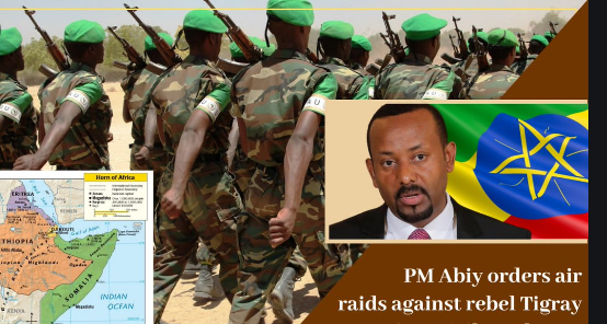 Ethiopian troops have advanced further into the northern region of Tigray