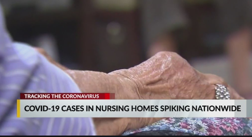 COVID-19 cases in a surrounding community is a top factor in outbreaks in nursing homes.