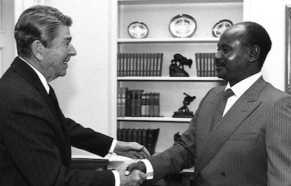 Reagan and Museveni