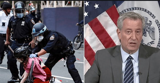 A recent city report has admitted that the NYPD engaged in police brutality--during police brutality protests in the wake of Geo