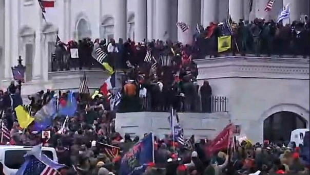 Trump's supporters stormed the Capitol, and breached the Congress