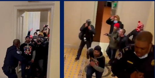 Black Capitol Police officers say they were attacked by “racist a– terrorists” during the riots — some of whom repeatedly called