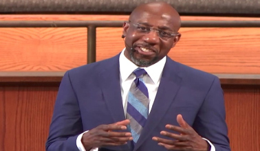 Rev. Raphael Warnock on Sunday addressed last week’s deadly Capitol Hill riot that all but overshadowed his historic victory.