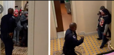 Eugene Goodman is a United States Capitol Police officer who is being hailed as a hero
