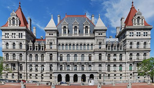 insurrectionists and domestic terrorists are considering riots at the New York state Capitol in Albany