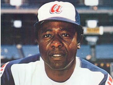 Hall of Famer and longtime home run king Henry Louis “Hank” Aaron