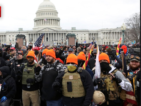 bloody insurrection on the U.S. Capitol that left multiple people dead