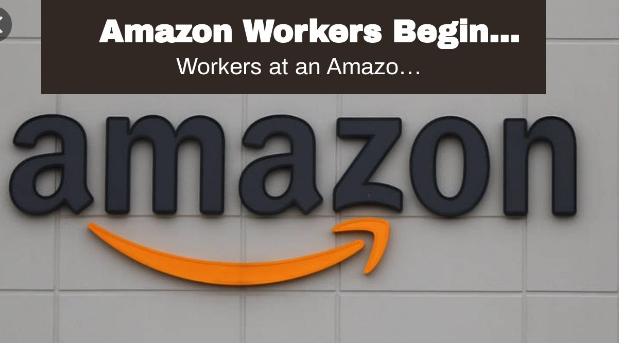 demonstration in support of the Amazon workers union drive Saturday, February 27, 2021.