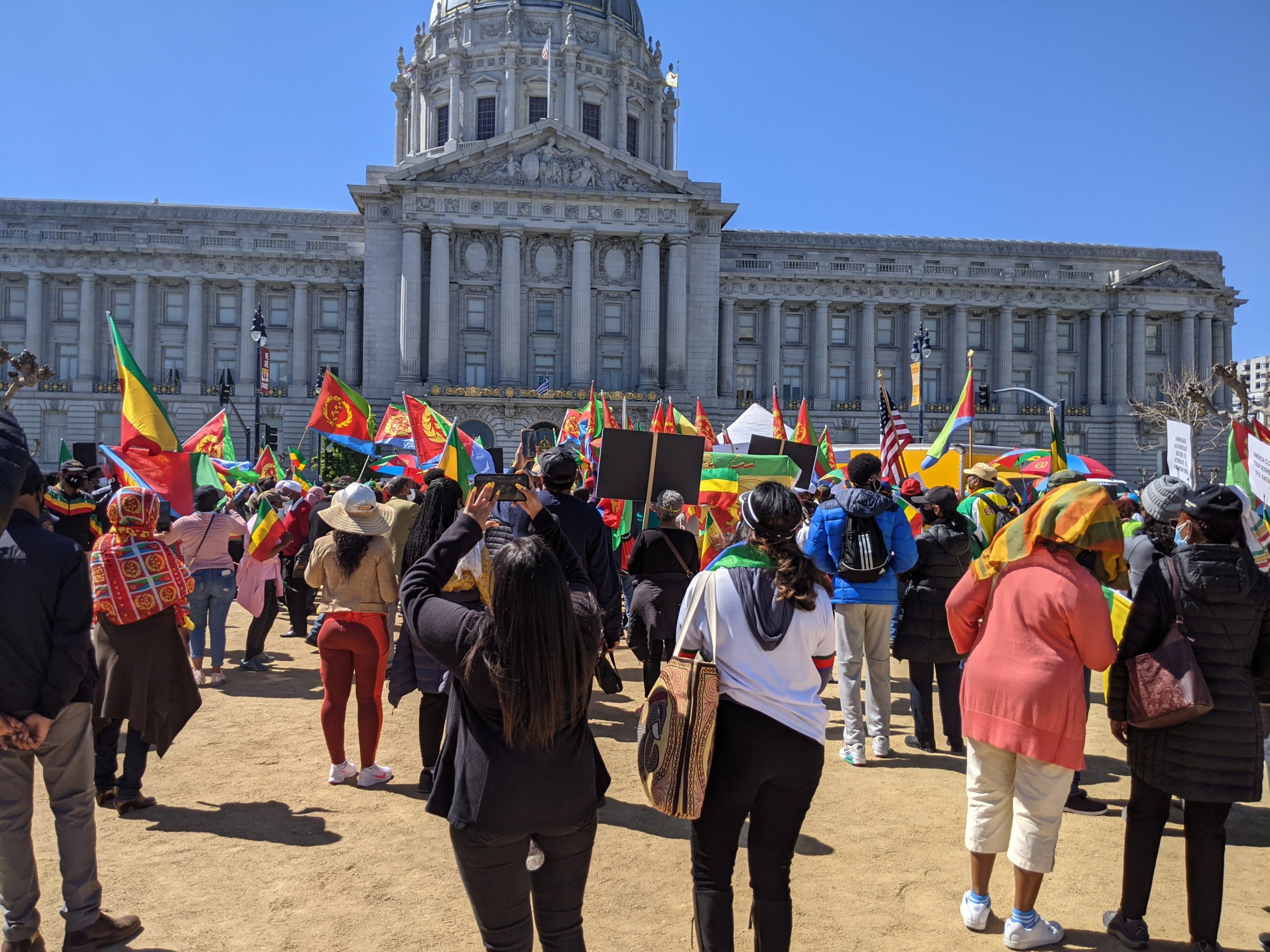 Rally for Ethiopia and Eritrea in San Francisco