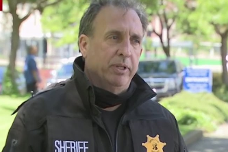 Washington State's Pierce County Sheriff Ed Troyer sparked a massive police response in late January after confronting a Black m