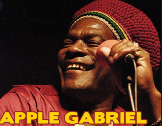 Israel Vibration singer "Apple" Gabriel, who passed away in March, 2020.