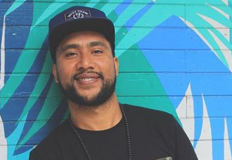 Costa Rican Reggae artist and sound system personality DJ Chris.