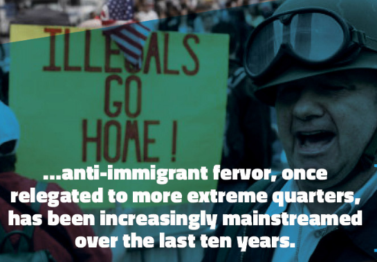 Anti-immigration sentiment in America has always been a problem but has been exacerbated due to the race-baiting politics of Don