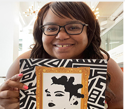 Carrie Bledsoe, a homeless graphic designer, has launched the newest line of Black-owned notebooks