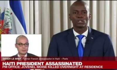 Wednesday's assassination of Haitian President Jovenel Moïse