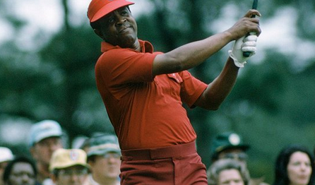 The 87-year-old Elder is best known for breaking the color barrier at the 1975 Masters, but four years later he broke another ce