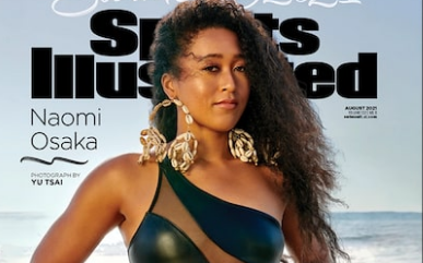 Naomi Osaka appears on the cover of this year's Sports Illustrated Swimsuit edition, becoming the first female Black athlete to