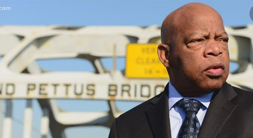 John Lewis nearly died in the struggle to pass the national Voting Rights Act
