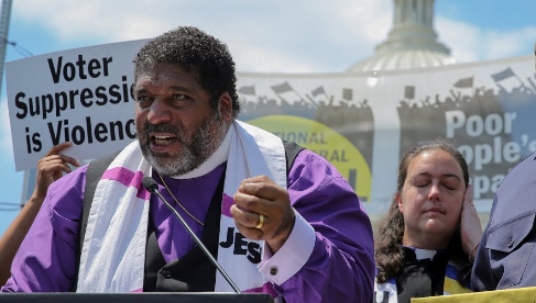 Rev. Dr. William J. Barber II, co-chair of the Poor People’s Campaign
