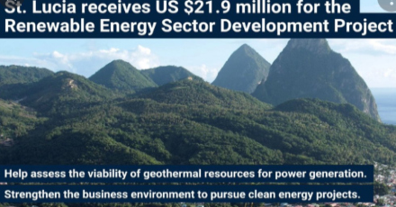 World Bank Board of Executive Directors approved yesterday US$21.9 million for the Renewable Energy Sector Development Project f