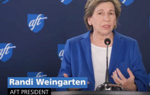 AFT President Randi Weingarten will travel the length and breadth of the country this month to encourage students and staff to r