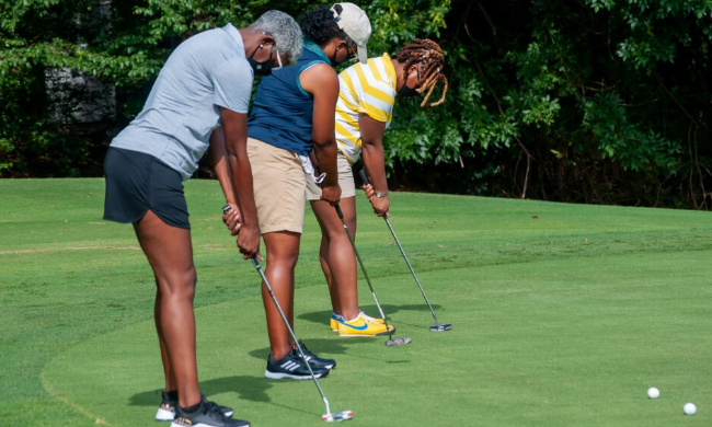 Black Girls Golf (BGG), the largest, non-competitive golf community in the United States for African-American women and girls,