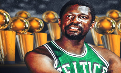 Wherever Bill Russell goes, he is a walking monument to the history of basketball