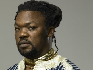 South African singer Vido Jelashe