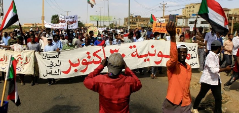 International calls for the restoration of democratic government in Sudan continued on Friday