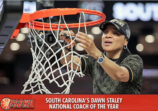 College basketball coach Dawn Staley