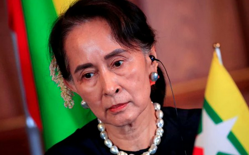 military court sentenced deposed Myanmar leader Aung San Suu Kyi to four years in prison