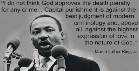 Dr. King’s Opposition To Death Penalty