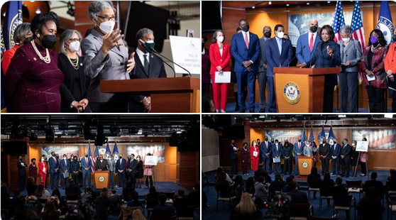Congressional Black Caucus members in calling on the Department of Justice (DOJ) to aggressively protect voting rights