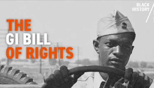 GI Bill Restoration Act of 2021, would give black veterans of World War II, or . . . uh, their descendants . . . the benefits of