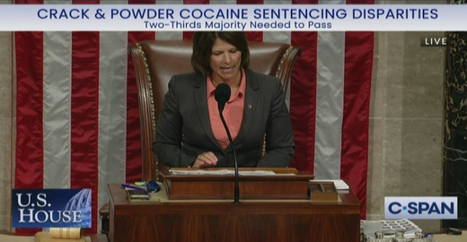 legislation would eliminate the federal crack and powder cocaine sentencing disparity