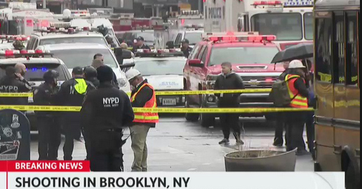 a gunman in a gas mask shot at least 24 people at the 36th Street station in the Sunset Park neighborhood of Brooklyn.