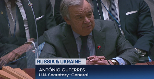 In efforts to end the war in Ukraine, Secretary-General António Guterres has written separate letters to the leaders of Russia a