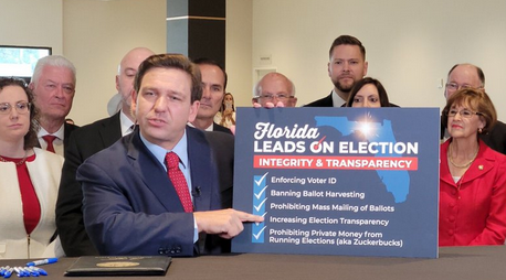 Florida Governor Ron DeSantis signed into law maps that 'crack’ apart or ’pack’ together communities of color to diminish their