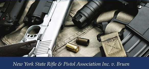 New York State Rifle & Pistol Association Inc. v. Bruen challenges a 1913 New York law limiting who can carry a concealed weapon