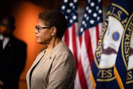 California's 37th District Congresswoman and LA mayoral candidate Karen Bass