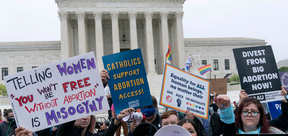 Supreme Court’s overturning of Roe v. Wade, throwing abortion rights open to the states.