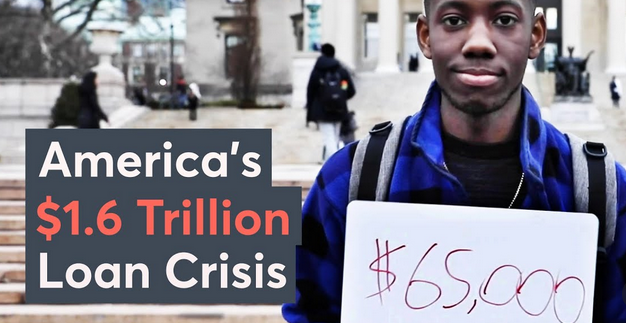 The student debt held now is on the order of $1.75 trillion, an enormous amount.