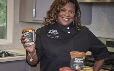 Executive Chef Liz Rogers is the CEO & Founder of Creamalicious Ice Cream