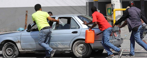 “humanitarian corridor” in Haiti as armed gangs block access to the main fuel terminal
