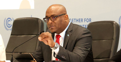 Minister Edwards made his address during a high-level COP27 panel discussion